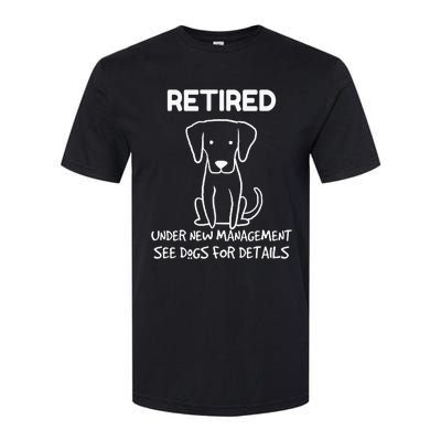 Retirement Gifts For Wo 2024 Retired Pet Softstyle CVC T-Shirt