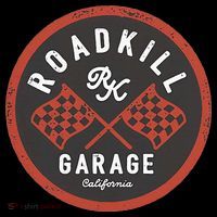 Roadkill Garage Flags Performance Shirt