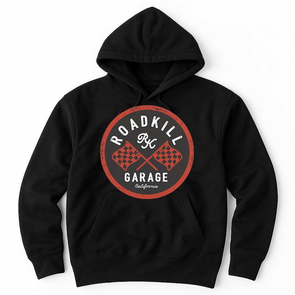 Roadkill Garage Flags Hoodie