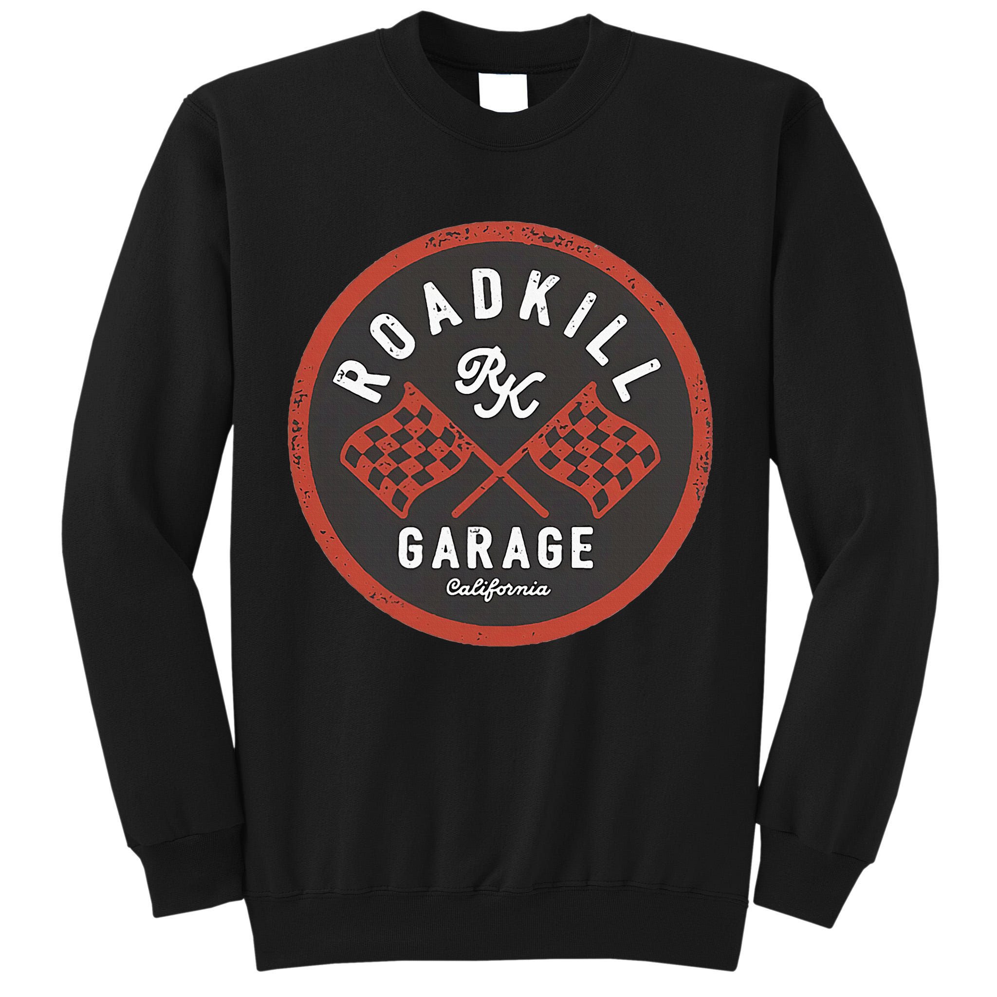 Roadkill Garage Flags Tall Sweatshirt