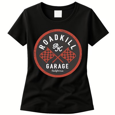 Roadkill Garage Flags Womens T-Shirt