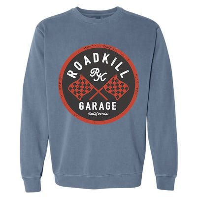 Roadkill Garage Flags Garment-Dyed Sweatshirt