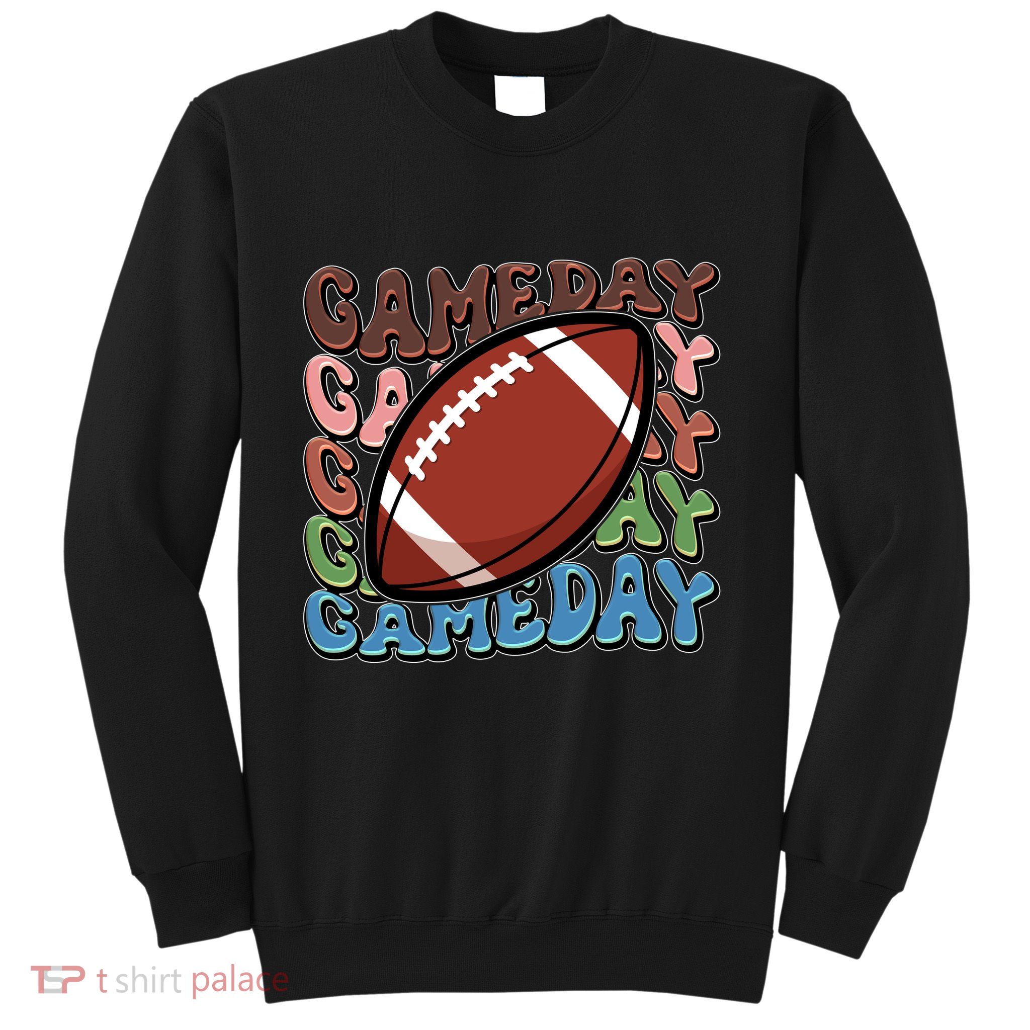 Retro Gameday Football Sports Fan Sweatshirt