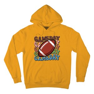 Retro Gameday Football Sports Fan Hoodie