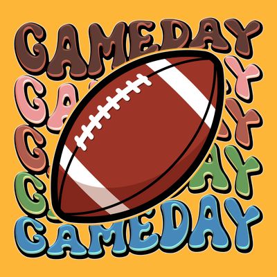 Retro Gameday Football Sports Fan T-Shirt