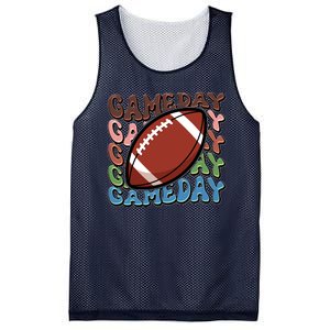 Retro Gameday Football Sports Fan Mesh Reversible Basketball Jersey Tank