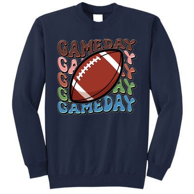 Retro Gameday Football Sports Fan Tall Sweatshirt