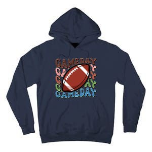 Retro Gameday Football Sports Fan Tall Hoodie