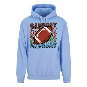 Retro Gameday Football Sports Fan Unisex Surf Hoodie