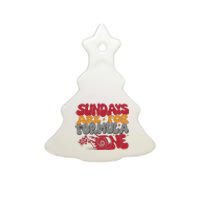 Racing Girl Formula One Ceramic Tree Ornament