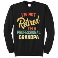 Retired Grandpa For Funny Fathers Day Grandpa Sweatshirt