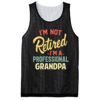 Retired Grandpa For Funny Fathers Day Grandpa Mesh Reversible Basketball Jersey Tank