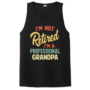 Retired Grandpa For Funny Fathers Day Grandpa PosiCharge Competitor Tank