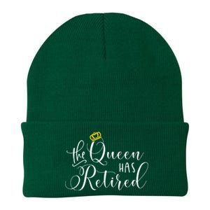 Retirement Gift For Women Queen Funny Knit Cap Winter Beanie