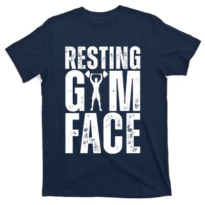 Resting Gym Face Funny Gym Quote T-Shirt