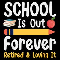 Retirement Gifts For Teacher, Schools Out Forever Retirement Impact Tech Backpack