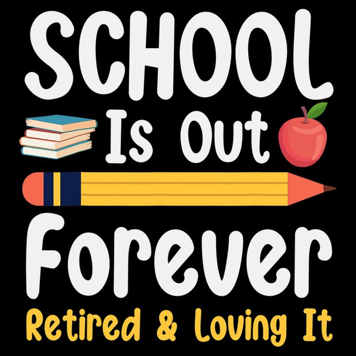 Retirement Gifts For Teacher, Schools Out Forever Retirement Impact Tech Backpack