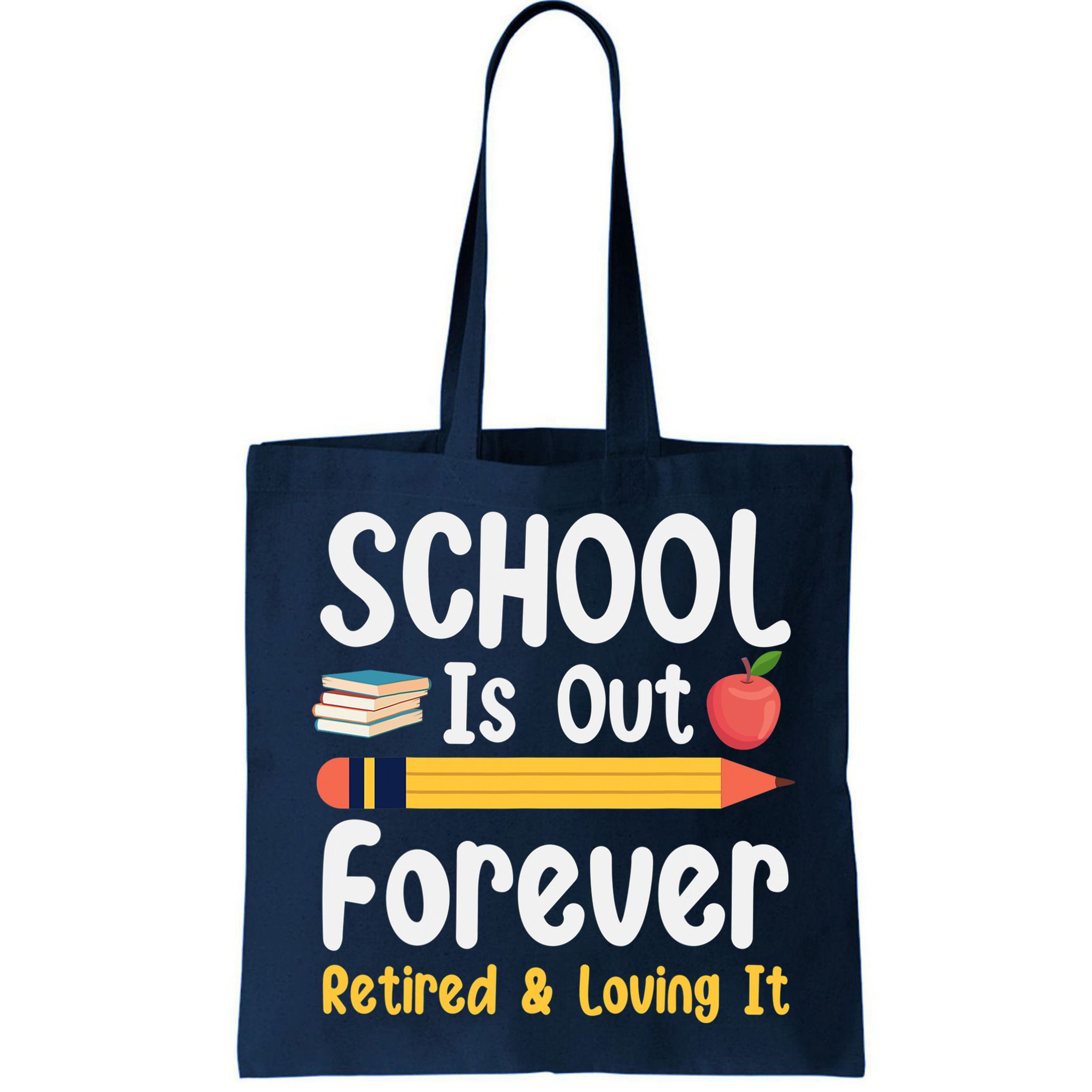 Retirement Gifts For Teacher, Schools Out Forever Retirement Bag