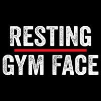 Resting Gym Face Funny Saying Workout Fitness Quotes Womens Tank Top