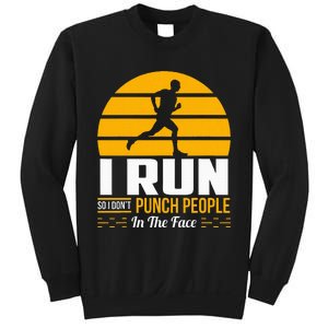 Runner Gift Funny Running Marathon Sport Sarcastic Gift Sweatshirt