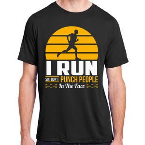 Runner Gift Funny Running Marathon Sport Sarcastic Gift Adult ChromaSoft Performance T-Shirt