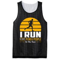 Runner Gift Funny Running Marathon Sport Sarcastic Gift Mesh Reversible Basketball Jersey Tank