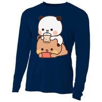 Romantic Gift For Her Bubu Dudu Bubble Tea Fleece Couples Cooling Performance Long Sleeve Crew