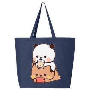 Romantic Gift For Her Bubu Dudu Bubble Tea Fleece Couples 25L Jumbo Tote