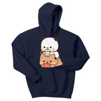 Romantic Gift For Her Bubu Dudu Bubble Tea Fleece Couples Kids Hoodie