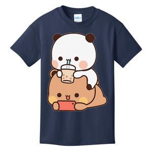 Romantic Gift For Her Bubu Dudu Bubble Tea Fleece Couples Kids T-Shirt