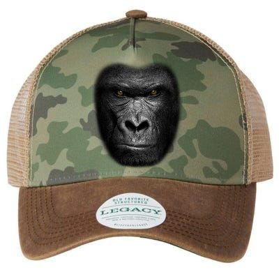 Realistic Gorilla Face Legacy Tie Dye Trucker Hat