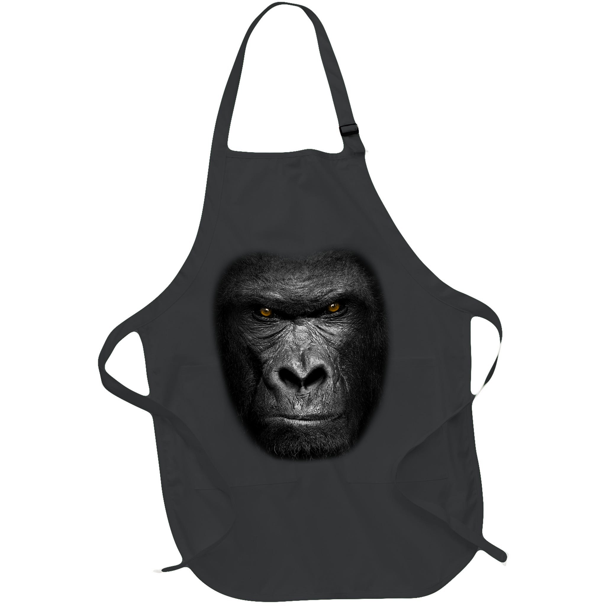 Realistic Gorilla Face Apron