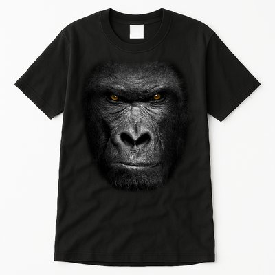 Realistic Gorilla Face Tall T-Shirt