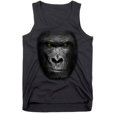 Realistic Gorilla Face Tank Top