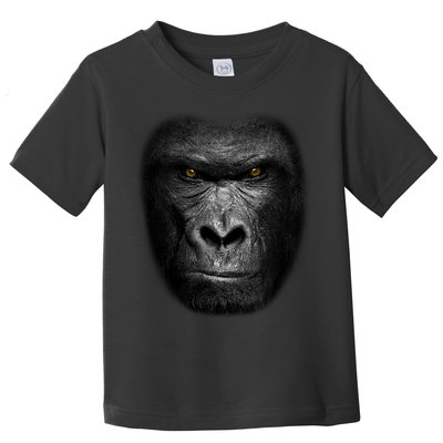 Realistic Gorilla Face Toddler T-Shirt