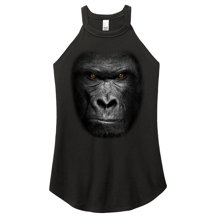 Realistic Gorilla Face Women's Perfect Tri Rocker Tank