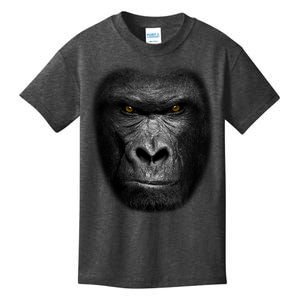 Realistic Gorilla Face Kids T-Shirt