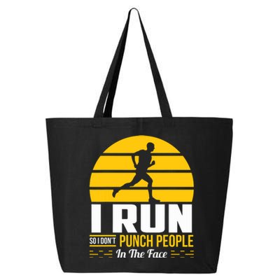 Runner Gift Funny Running Marathon Sport Sarcastic Gift 25L Jumbo Tote