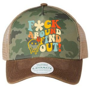 Retro Groovy Fuck Around And Find Out Fafo Legacy Tie Dye Trucker Hat