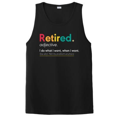 Retirement Gifts For Women Funny Retirement Gifts For Men PosiCharge Competitor Tank