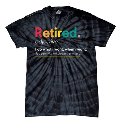 Retirement Gifts For Women Funny Retirement Gifts For Men Tie-Dye T-Shirt