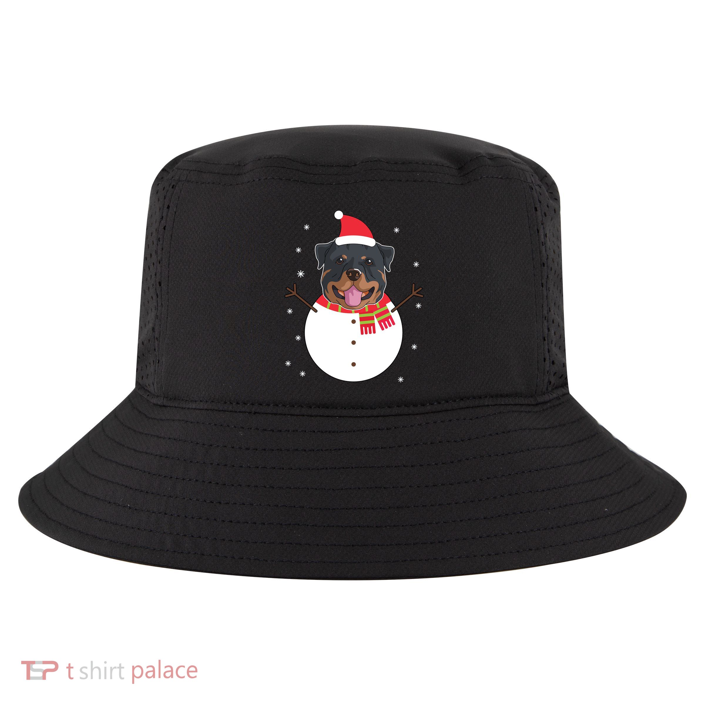 Rottweiler Gift Funny Snow Christmas Top Cool Comfort Performance Bucket Hat