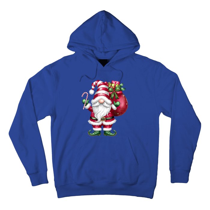 Retro Gnome Family Christmas Winter Holidays Santa Gnome Meaningful Gift Hoodie