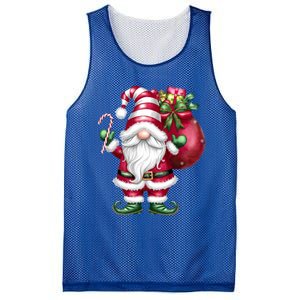 Retro Gnome Family Christmas Winter Holidays Santa Gnome Meaningful Gift Mesh Reversible Basketball Jersey Tank