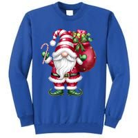 Retro Gnome Family Christmas Winter Holidays Santa Gnome Meaningful Gift Tall Sweatshirt