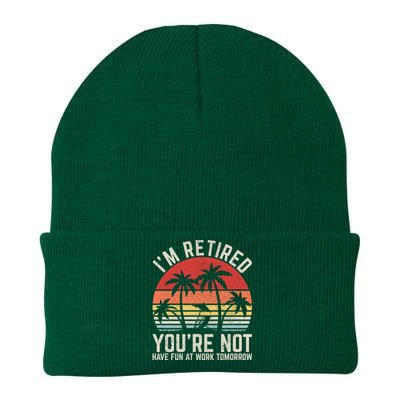 Retirement Gift For Retired Retirement Gift Funny Retirement Knit Cap Winter Beanie