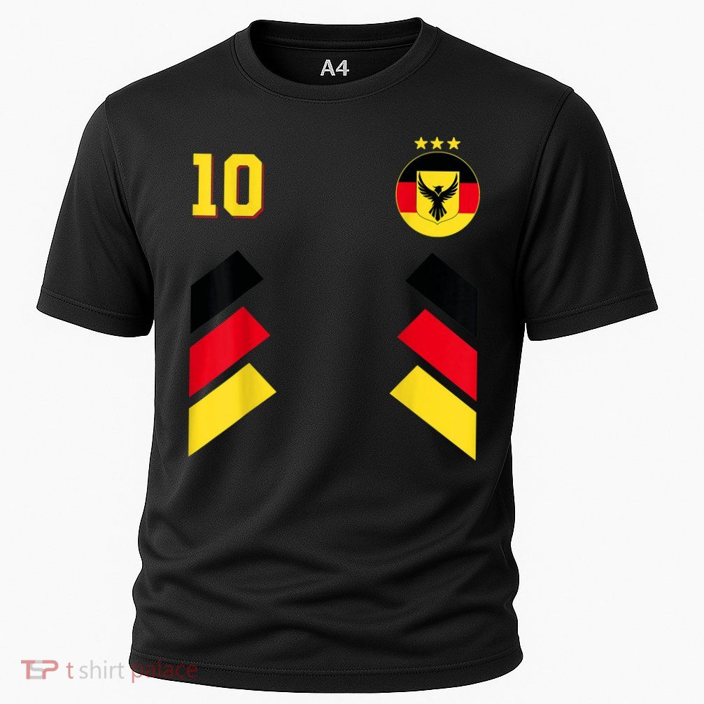 Retro10 German Football Germany Soccer Germany Flag Performance Shirt