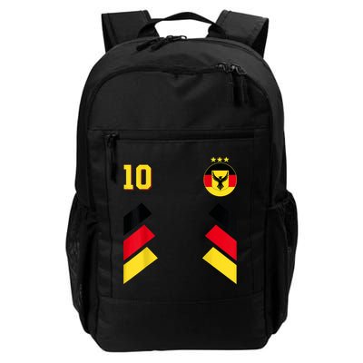 Retro10 German Football Germany Soccer Germany Flag Backpack