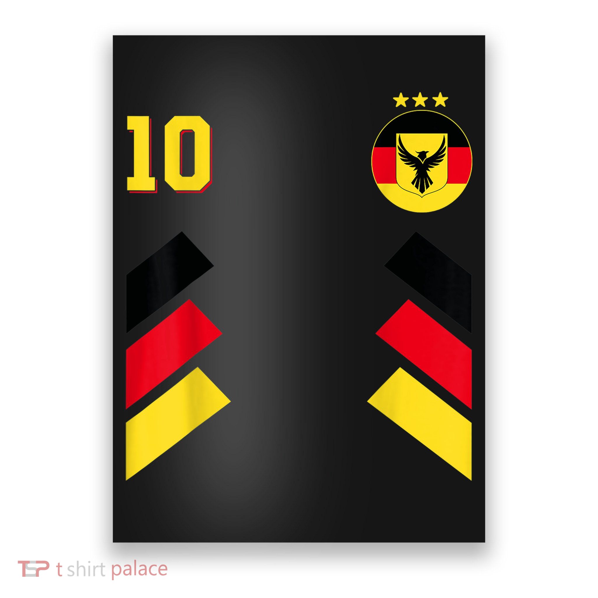 Retro10 German Football Germany Soccer Germany Flag Poster