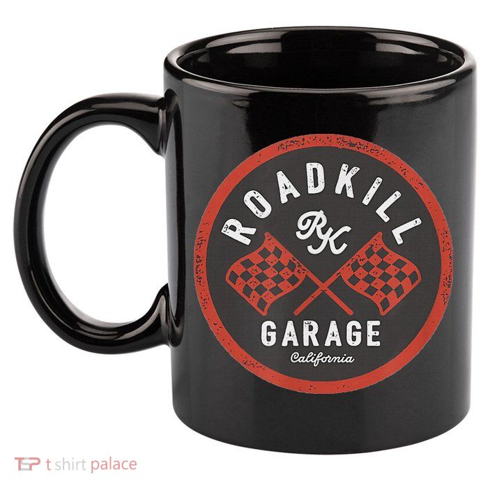 Roadkill Garage Flags 11oz C Handle Ceramic Mug